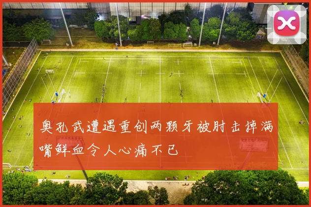 奥孔武遭遇重创两颗牙被肘击掉满嘴鲜血令人心痛不已